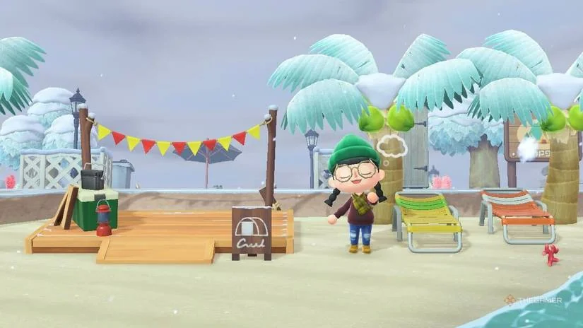 Animal Crossing New Horizons empty housing plot