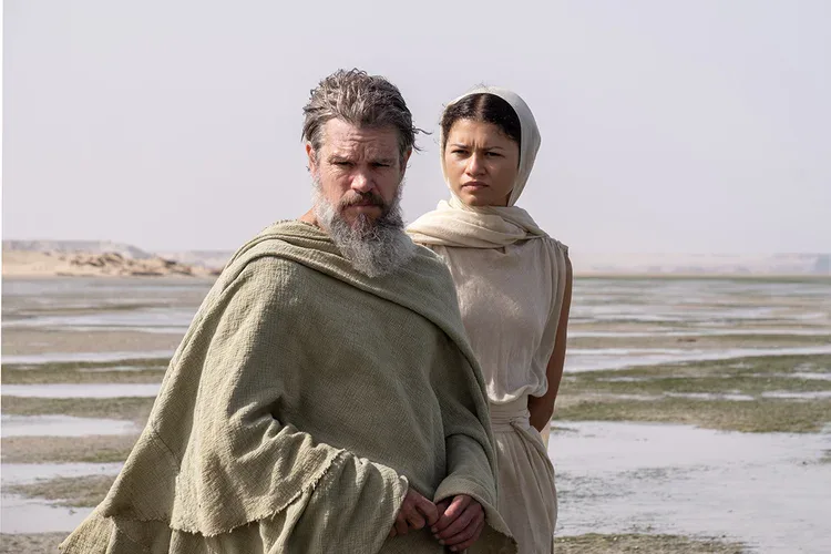 Zendaya como a deusa Atena em A Odisseia, de Christopher Nolan