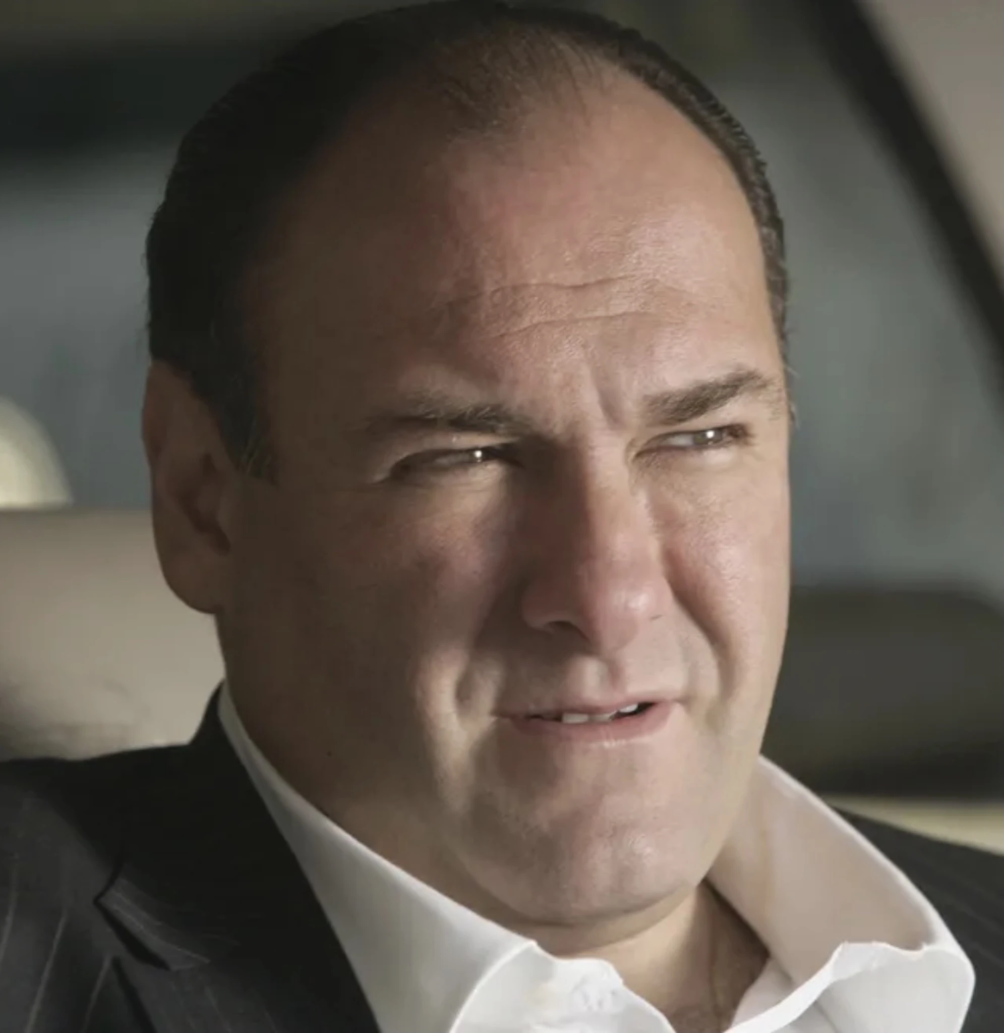 Tony Soprano (James Gandolfini) em cena de The Sopranos