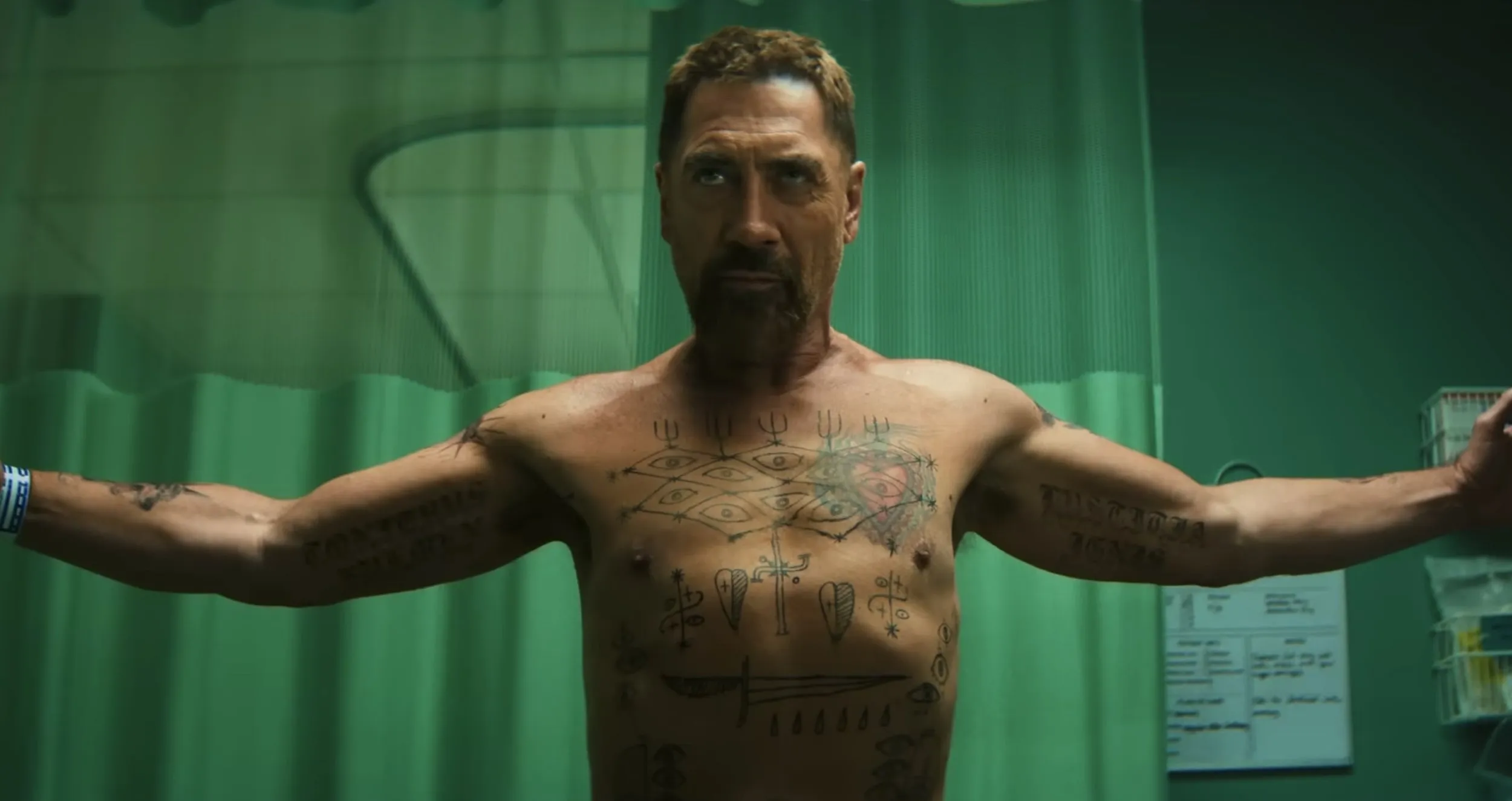 Javier Bardem como Max Cady na série Cabo do Medo da Apple TV