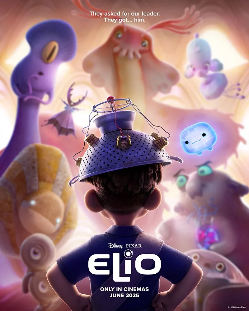 Pôster oficial de Elio, da Pixar