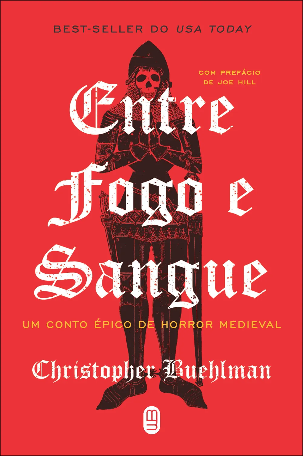 Capa da edição brasileira de Entre Fogo e Sangue, pela Editora Morro Branco