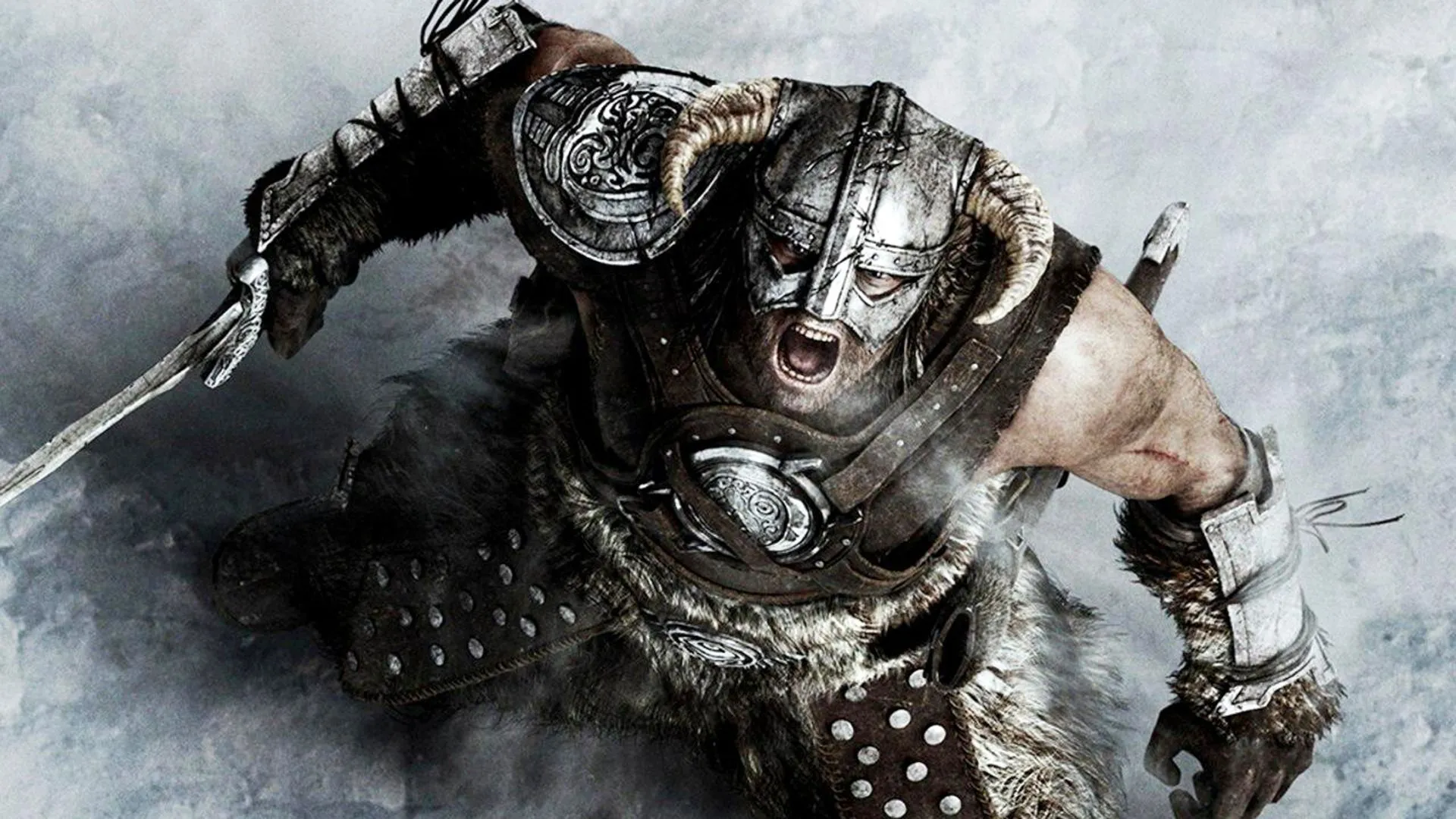 Arte de The Elder Scrolls V: Skyrim com o Dovahkiin, personagem cujo grito Fus Ro Dah inspirou o nome de usuário do caso