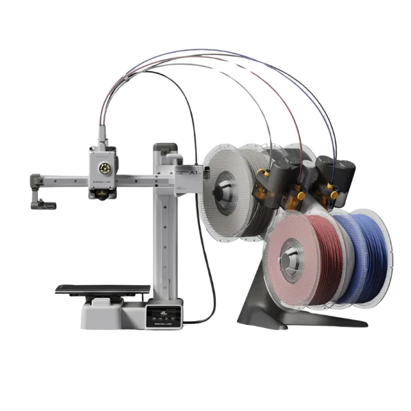 bobinas de filamento de impressora 3D coloridas