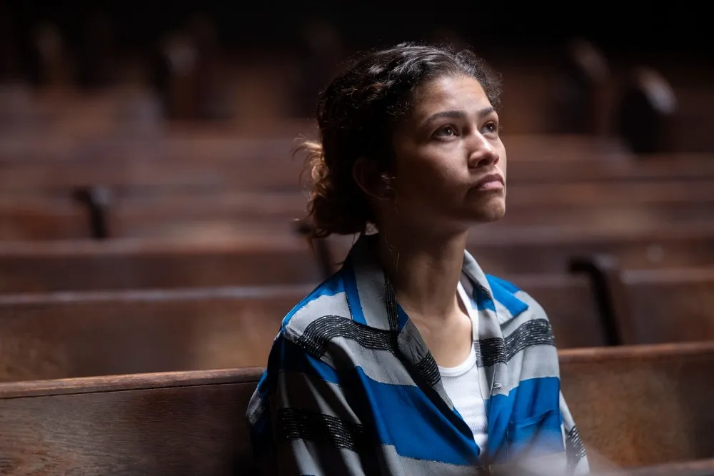 Zendaya como Rue Bennett em Euphoria temporada 3
