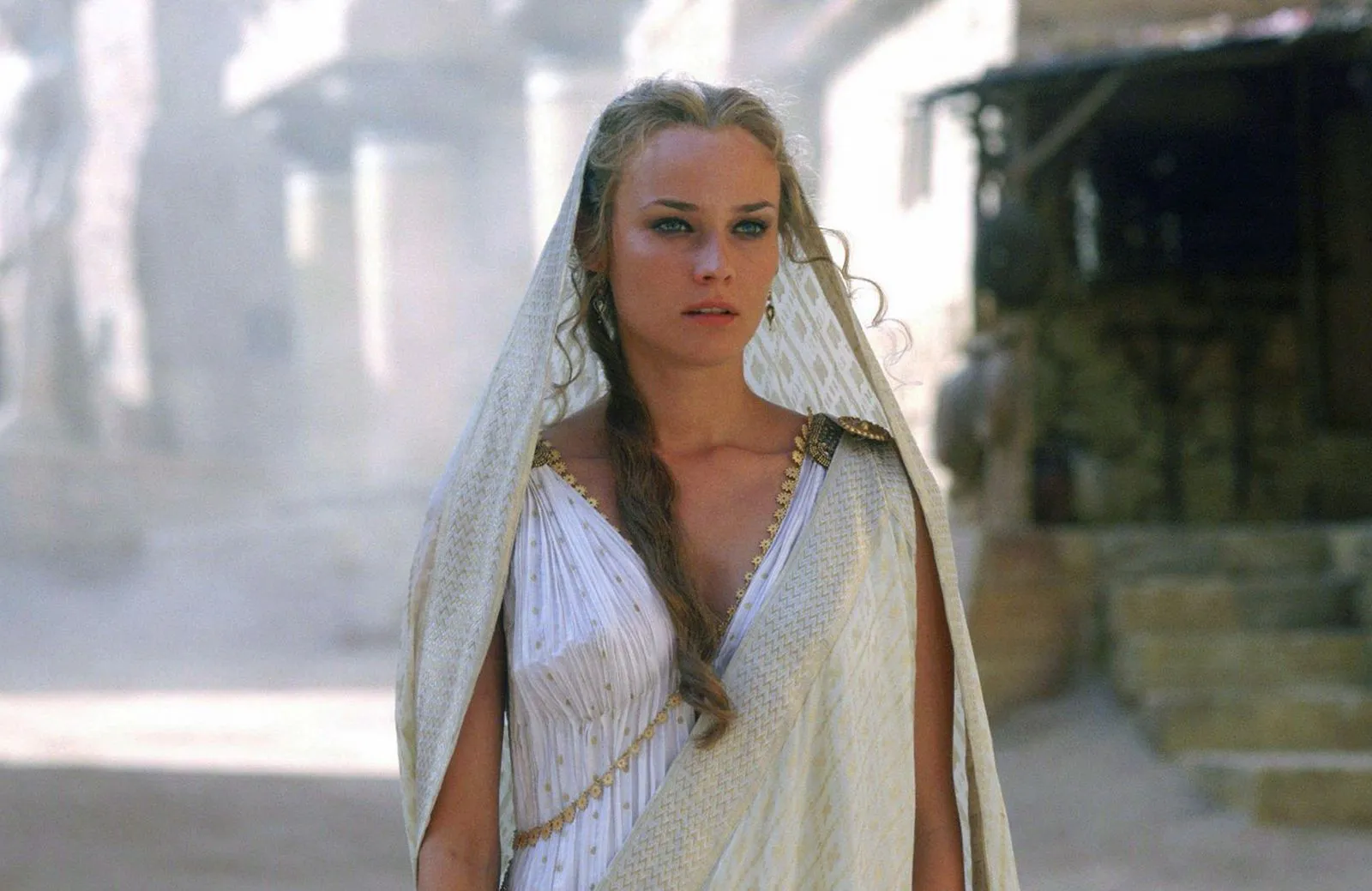 Diane Kruger como Helena de Troia em Troia (2004)