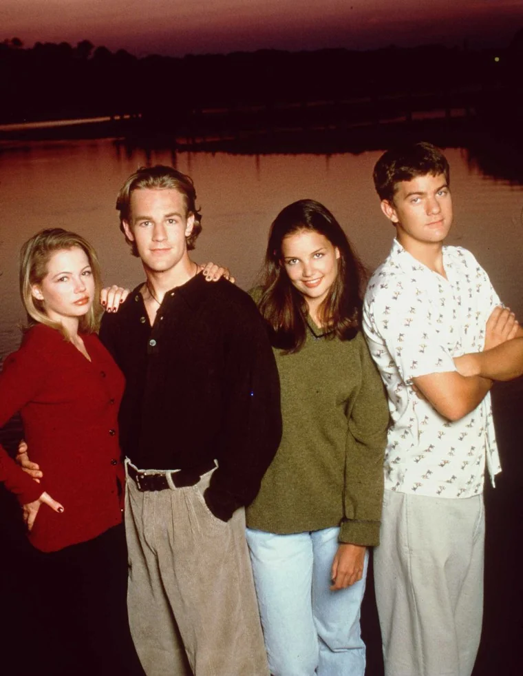 Cena de Dawson's Creek com James Van Der Beek e Michelle Williams