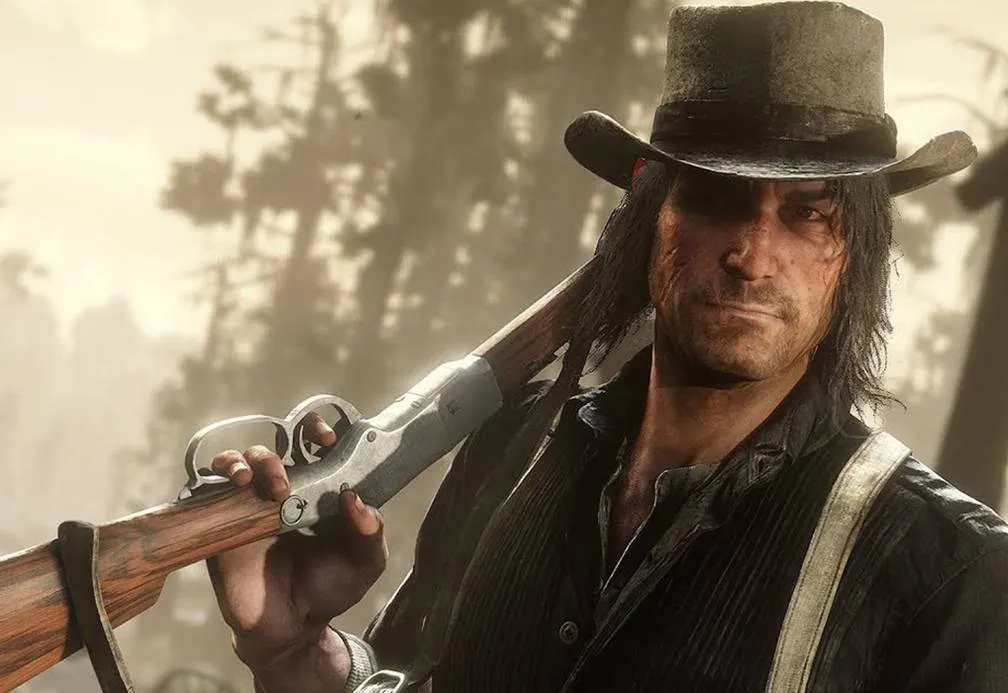 John Marston em Red Dead Redemption, o personagem que Karl Urban quer interpretar