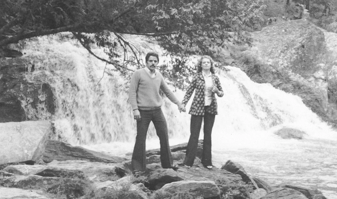 Lula e Marisa Letícia em lua de mel em Campos do Jordão, 1974