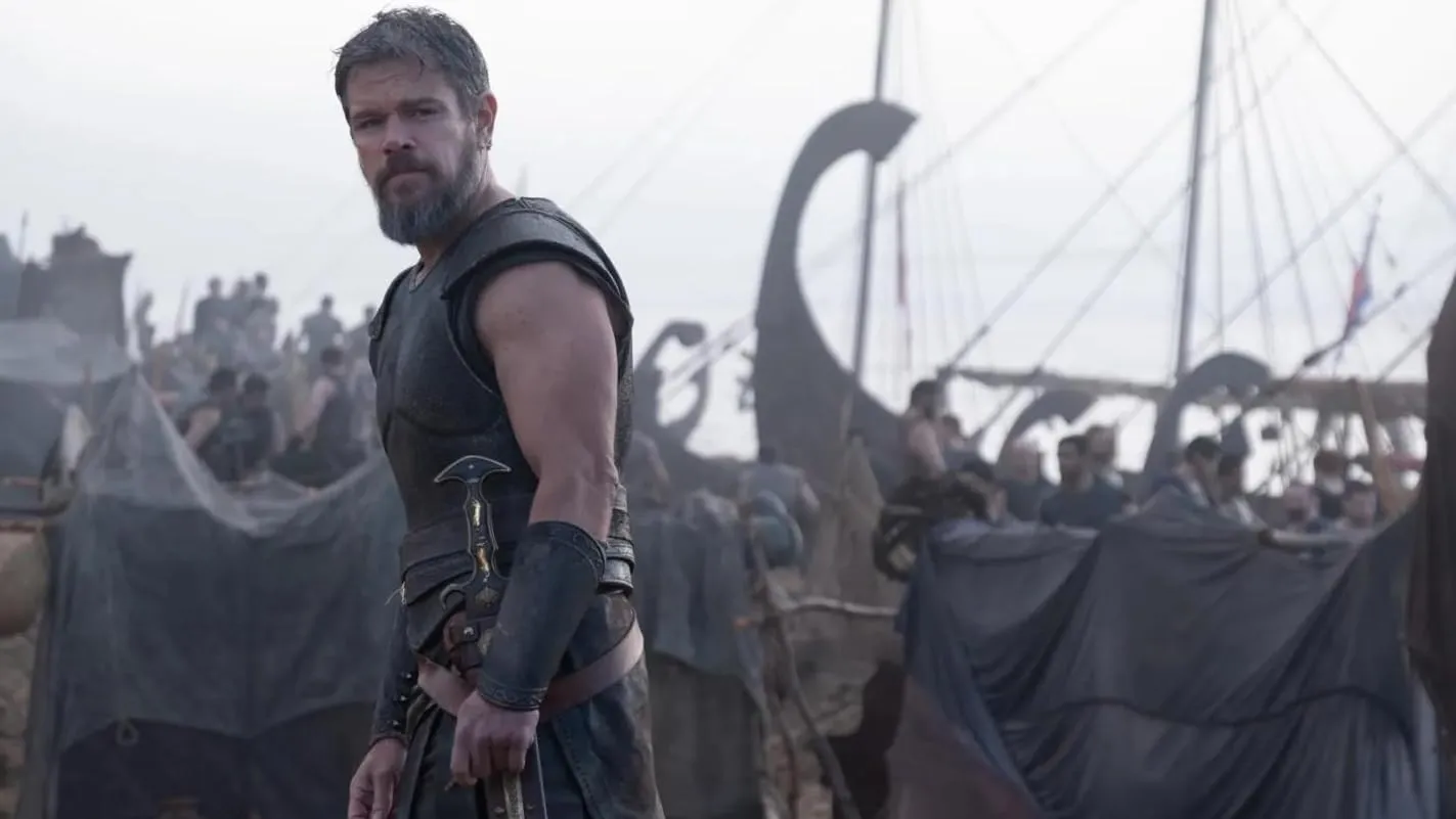 Matt Damon como Odisseu em A Odisseia de Nolan (2026)
