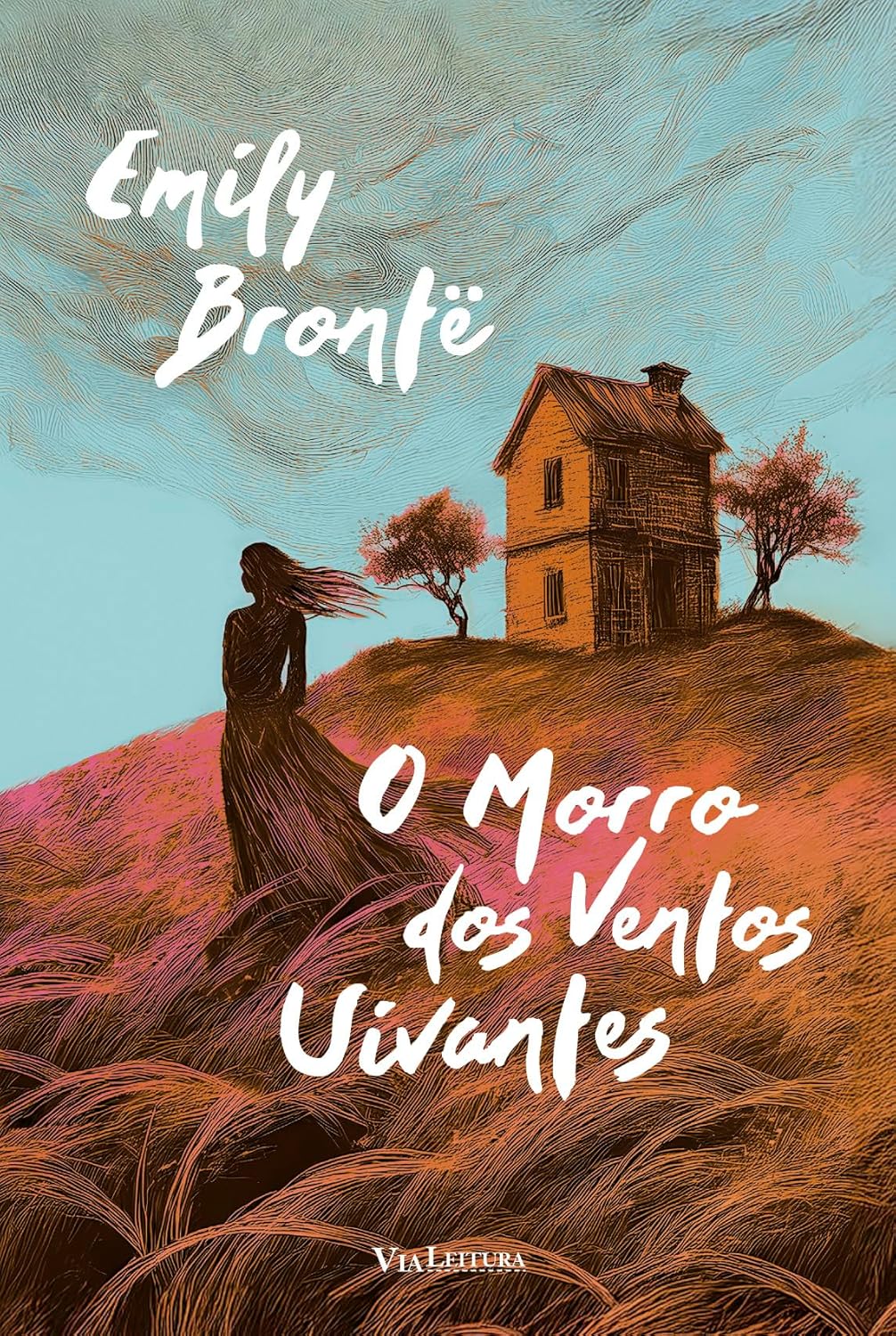 Capa do livro O Morro dos Ventos Uivantes Emily Bronte