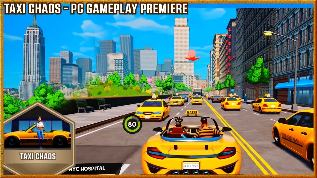 Gameplay Taxi Chaos 2