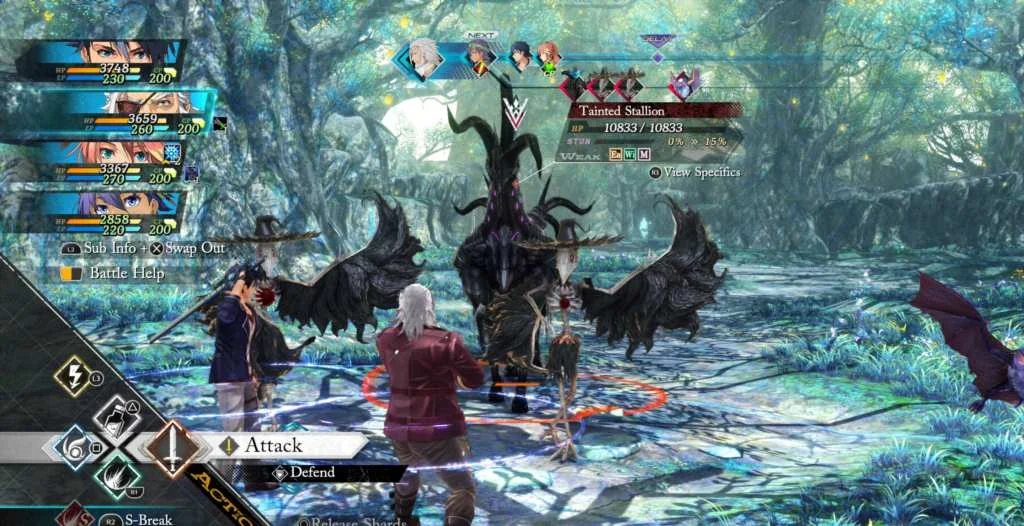 Gameplay The Legends of Heroes