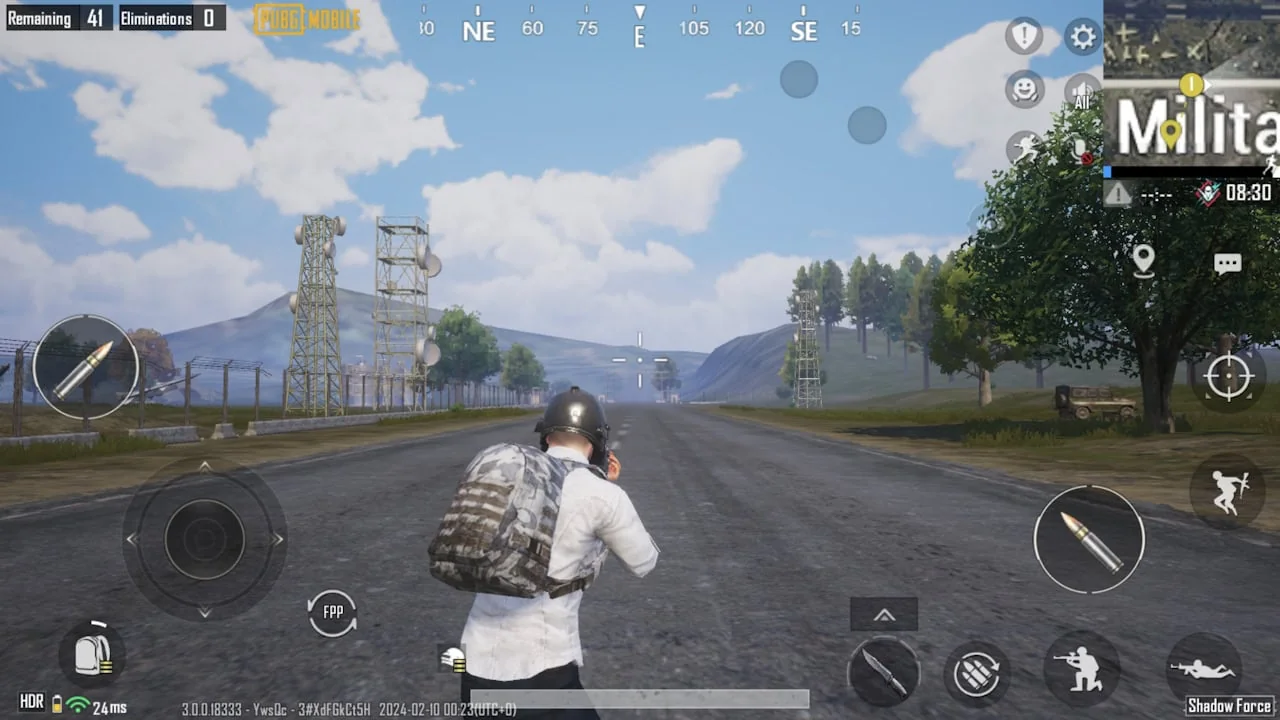 PUBG Mobile gameplay battle royale