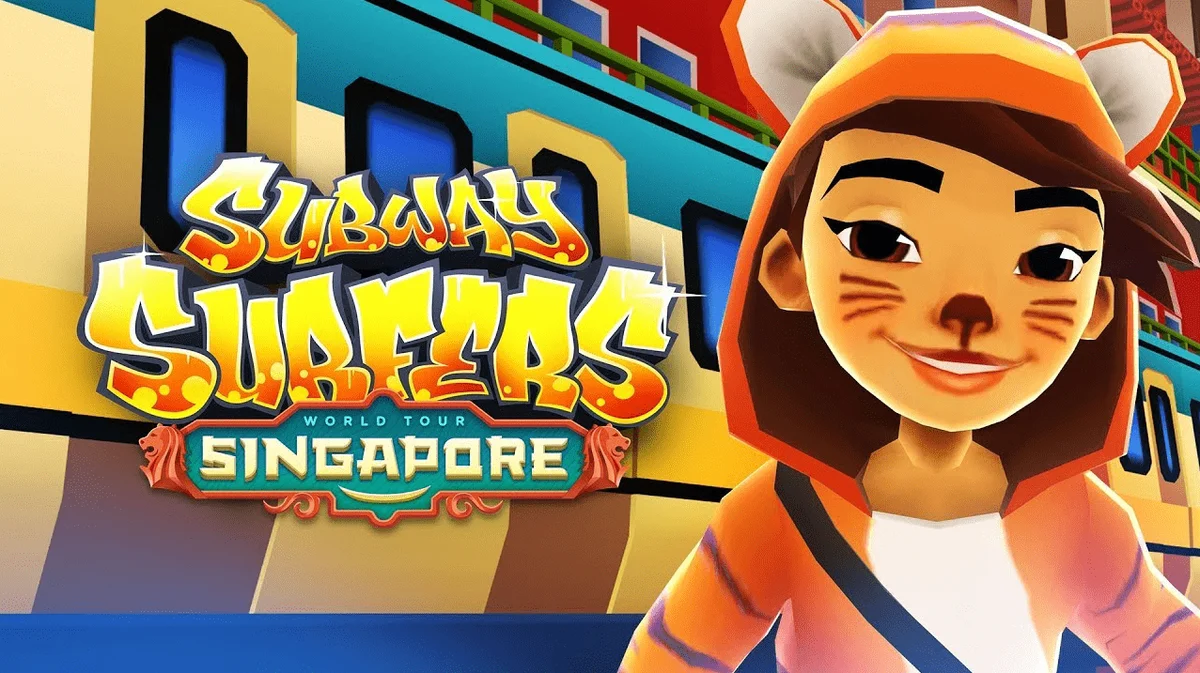 Subway Surfers endless runner gameplay