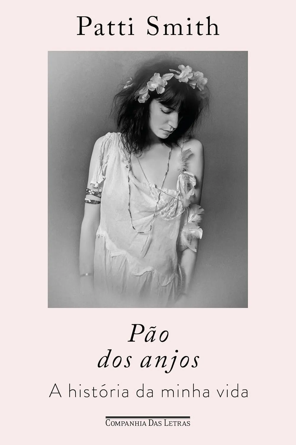 Capa do livro Pão dos Anjos de Patti Smith, edição brasileira da Companhia das Letras
