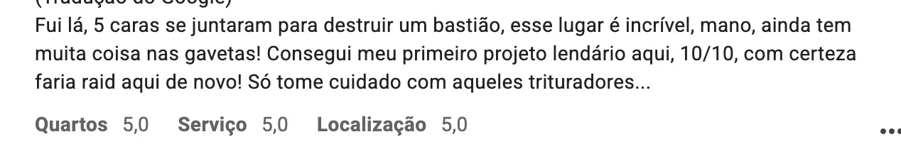 Review do Google Maps - crianças montaram posto defensivo